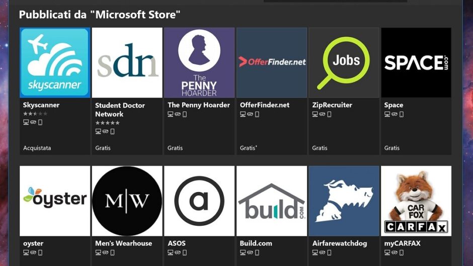Microsoft inizia a rilasciare le prime applicazioni PWA sul Microsoft Store