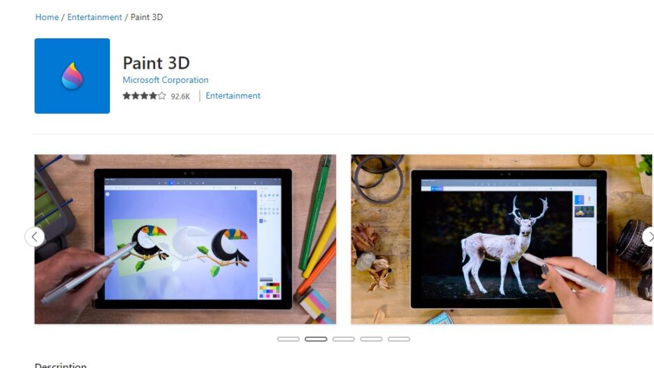 Come scaricare la nuova applicazione ufficiale Paint 3D Studio