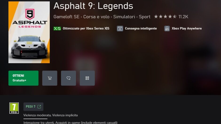 Asphalt 9 Legends in arrivo per iOS, Android e Windows 10