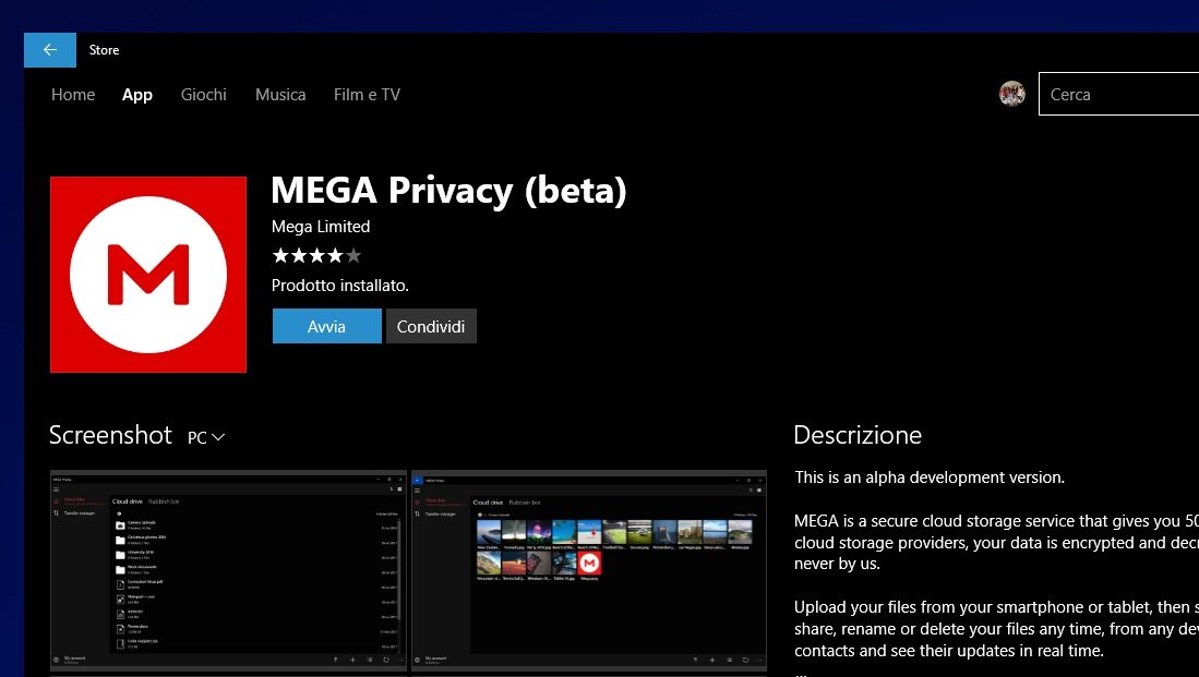 Anteprima italiana della nuova Universal App privata di MEGA per ...