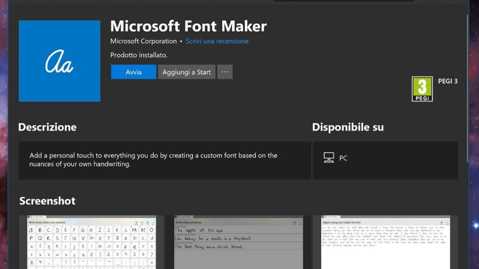 Microsoft Font Maker